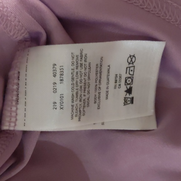 Columbia Kids "Take a Hike" Short Sleeve Shirt in Light Purple, size XS (6/7) - Picture 6 of 6